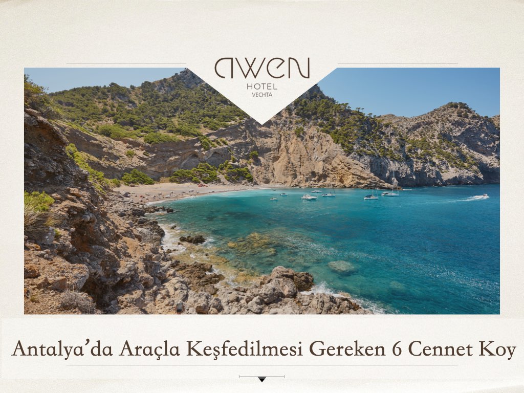 Antalya'da Keşfedilmesi Gereken 6 Cennet Koy